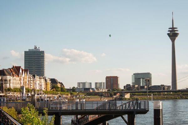Düsseldorf am Rhein